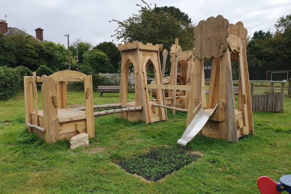 photograph of the new infant playing area